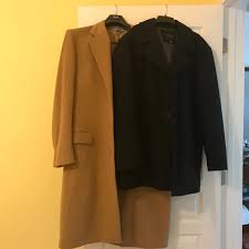Did you scroll all this way to get facts about camel hair coat? Lot 16 Louis Dell Olio Camel Hair And London Fog Overcoats Estatesales Org