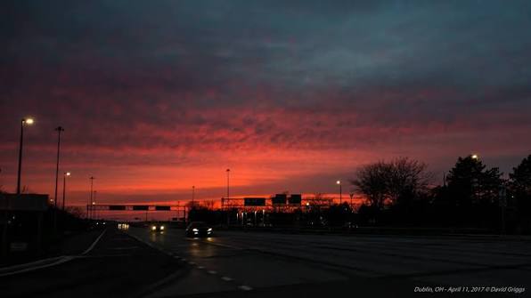 Beautiful morning skies! Dublin,Ohio