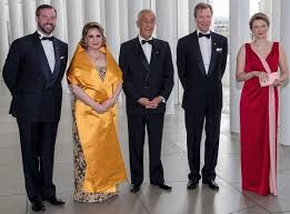 Return Dinner Luxembourg Visit Of President Of Portugal Queen Dress Royal Fashion Luxembourg