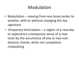 In this type of modulation, a particular chord serves two functions, both in the original key and the key to which you are modulating. Ap Music Theory Mr Silvagni Ppt Download