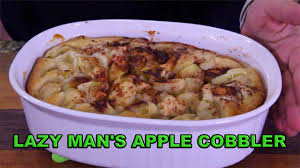 · this recipe is from paula deen's magazine called holiday baking. Lazy Man S Apple Cobbler Youtube