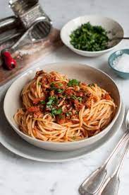 Traditional Spaghetti Bolognese With Step By Step Photos Eat Little Bird Recipe Food Pasta Dishes Recipes