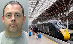 Great Western Railway train manager who sexually assaulted woman passenger,  18, as he asked to check her ticket is jailed for seven years
