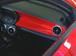 2016 2019 Camaro Painted Passenger Dash Overlay Camaro Camaro Interior Camaro Accessories