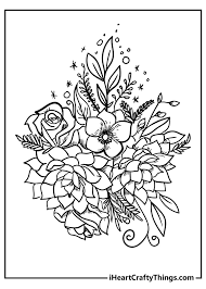 What is more, you can also find a very special category of printable coloring pages for kids, that offer extraordinary educational values. New Beautiful Flower Coloring Pages 100 Unique 2021