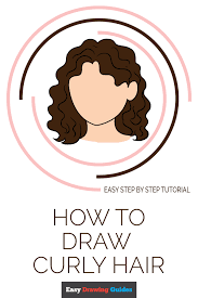 How To Draw Curly Hair Really Easy Drawing Tutorial Applicable in photoshop as well. how to draw curly hair really easy