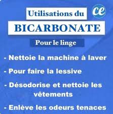 50 Utilisations Incroyables Du Bicarbonate De Soude Bicarbonate De Soude Bicarbonate Machine A Laver Le Linge