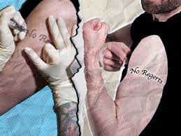 Skeleton tattoos smile lettering tattoo Tattoo Ideas Etiquette And Aftercare Tips From Our Grooming Columnist Gq