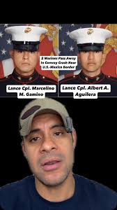 Rest In Peace United States Marine Corps Sgt Adrian Carrillo. Sgt Adrian  Carrillo, 26, and his girlfriend were traveling in his vehicle and were  tragically killed in an auto collision. Adrian was