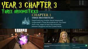 Hello everyone, welcome to chapter three of year five of our magical journey walkthrough for harry potter: Harry Potter Hogwarts Mystery Year 3 Chapter 3 Three Broomsticks Gameplay Youtube