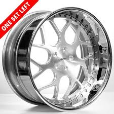 Black And Chrome 24 Inch Rims 22 Staggered Ac Forged Wheels 3pc Rims Ready To Ship 5x120 Et 12mm 15mm Forged Wheels Wheel Rims Rims