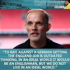 Troy Deeney is stunned by the negative reaction to England hiring Thomas  Tuchel. 🤯