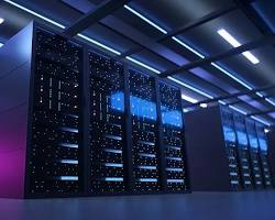 Image of modern data center