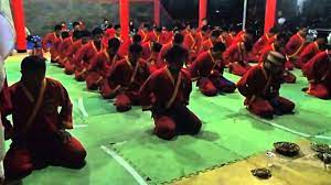 Pembacaan Do A Penutupan Latihan Tapak Suci Youtube