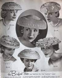 1950s Womens Hats By Style 1950s Hats Hats For Women Bouffant Hat