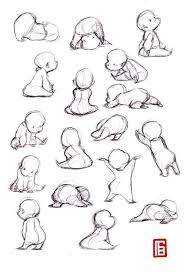 Character Design Infants Sketches Drawing People Art Reference Poses
