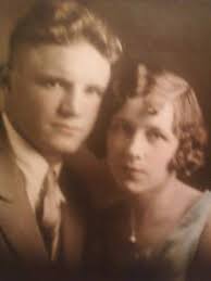 Unfortunately, a poor quality photo but this is the 50th Anniversary of  Francis X and Louisa Berg with children and grandchildren. 1927.