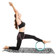 Our bodies bend and fold naturally into poses. Yoga Stretch Roller Wheel Insportline Jovy Insportline