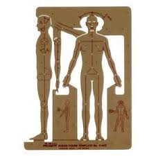 Pickett 1140i Male Human Body Template Pack 18