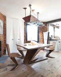 Dining table set / dining furniture. 29 Industrial Dining Rooms With Raw Beauty