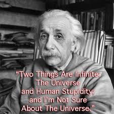 He received the 1921 nobel prize in physics f. The Universe And Human Stupidity Legend Quotes Legends Quotes Legend Quotes Einstein Quotes Albert Einstein Quotes