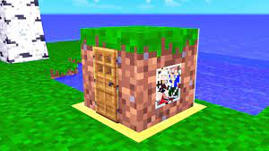 Here list of the 41 house maps for minecraft, you can download them freely. Mini Minecraft Haus In Einem Dirt Block Youtube