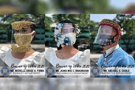 They sun visors come in different colors. Buwan Ng Wika Brings Out Creative Style In Nueva Vizcayan School Philippine News Agency
