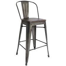 Best reviews guide analyzes and compares all counter chairs of 2020. Dublin Metal Wood Counter Stool With Back At Home