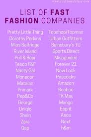 Fashion Fast List Low Waste Living Home Retailers In 2020 Retail Fashion Fast Fashion Fast Fashion Brands