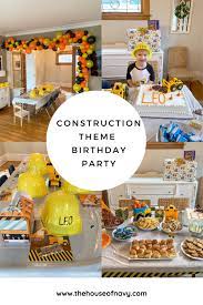 Stop The Traffic Clear The Road Leo Is Turning 3 Years Old Leo S Truck Construction Theme Birthday Party 3 Year Old Birthday Party Boy Birthday Party Themes
