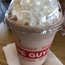 Chocolate Bacon Milkshake Picture Of Five Guys Puyallup Tripadvisor