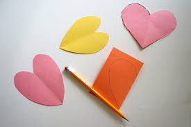 Paste the extra sheet on the lower edge of the folded heart sheet. How To Cut A Heart Out Of Paper Tinkerlab