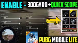 Pubg Mobile Lite Quick Scope Switch Config Gamers Ready