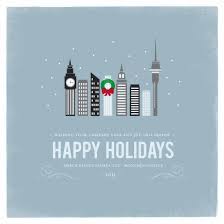 At the time of year when companies evaluate performance over the past twelve months and determine plans for the next twelve months, business holiday cards provide you the opportunity to present a tangible demonstration of the value you place on your business relationships, and of the personal touch with which you finesse those relationships. Business Holiday Cards Winter Cityscape Holiday Design Card Corporate Holiday Cards Business Holiday Cards