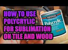 How To Use Polycrylic For Sublimation On Tile And Wood Youtube Sublime Diy Wooden Projects Silhouette Cameo Projects Vinyl
