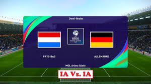 Le onze des joueurs qui ont crevé l'écran. Pays Bas Allemagne Pes 2021 Uefa Euro U 21 1 2 Finale Ia Vs Ia