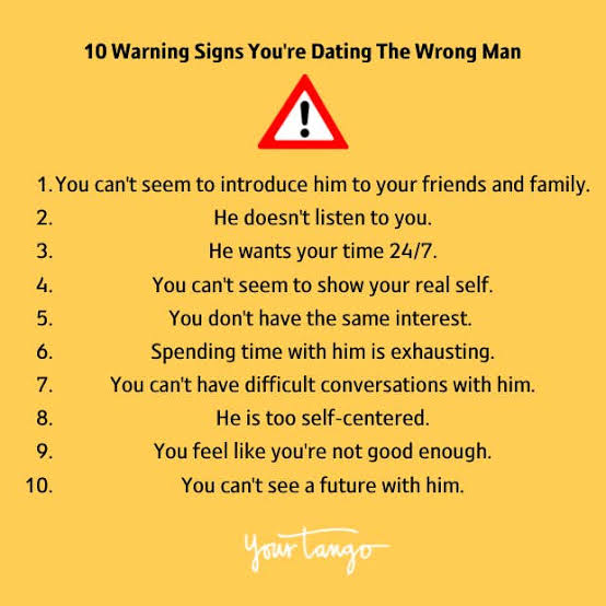 10 Major Warning Signs He's The Wrong Guy For You | Samantha Jayne |  YourTango