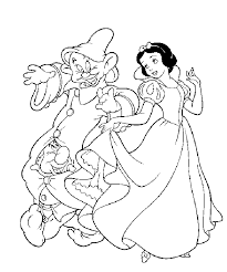 Snow white and the seven dwarfs coloring pages and book clip art. Snow White And The Seven Dwarfs Pictures Coloring Home