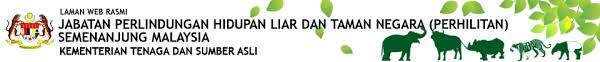 The department of wildlife and national parks of peninsular malaysia (malay: Laman Web Rasmi Jabatan Perlindungan Hidupan Liar Taman Negara Semenanjung Malaysia
