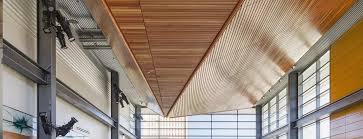 Interior wood ceilings | wood ceilings solution the hunter douglas range of interior wood ceilings offers an unrivalled range of wood finishes and natural tones that will produce a breath taking finish to. Wood Ceiling Panels Wooden Ceiling Planks Tiles Certainteed