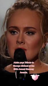 Adele sang her own Version of George Michael's Song 'Fast Love'.💔 #adele  #tribute #grammys #award #music #pov #viral #viralvideo #fyp #foryou #fypシ  #trending #viral #trend #love #share #viral