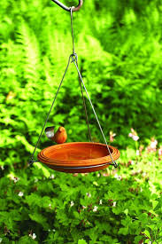 Combination Bird Bath And Feeder Hanging Spice Bird Bath Decoraciones De Jardin Comederos Para Pajaros Jardines