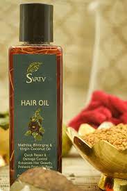 This will stimulate the blood flow into hair roots and hair follicles will receive sufficient oxygen and nutrients required for their growth. 17, 18 12 benefits of coconut oil hair treatment Amazon Com Svatv Hair Oil Ii Methika Bhringraj Virgin Coconut Oil Ii Natural Treatment For Hair Thinning And Hair Loss Beauty