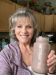 My Berry Blast Smoothie (just a bag of frozen mixed berries, spinach and  cup of water) I also put some in a bowl in the freezer so I'll have some  Berry Sorbet