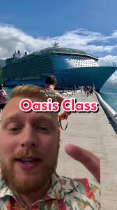 Oasis Class Ship Next to Carnival