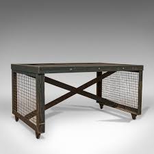 Vintage industrial factory cart coffee table original myers cart usa made 5 out of 5 stars (110) $ 895.00 free shipping volkmanvalleyforge add to favorites industrial cart coffee table shipping tbd/local pickup or delivery 5 out of 5 stars (67) $ 500.00 free. Antiques Atlas Vintage Industrial Coffee Table English Steel