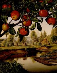 There are several purposes but chief among them is to prevent cracking and splitting of the tender new bark, which can allow introduction of disease, insects, and fungus. Landscape With Apple Tree Painting Levi Wells Prentice Oil Paintings