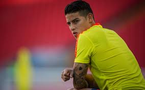 James was substituted after 30 minutes after the bayern munich man punched the turf in frustration before looking upset as he. Colombia Sweat On James Rodriguez Fitness As Radamel Falcao Prepares To Prove Himself To England Fans