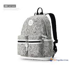 Canvas Simple Laptop Bag School Bag Backpack Student Backpack