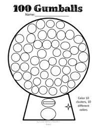 Some of the coloring page names are gumball machine coloring image, bubble gum coloring at colorings to and color, out gum ball machine coloring coloring for kids coloring, gumball machine coloring at colorings to and, round coloring coloring home, gumball machine blank scribd math common core gumball school and, gum. 100 Gumballs By Teacher S Brain 100 Days Of School 100 Day Of School Project 100th Day